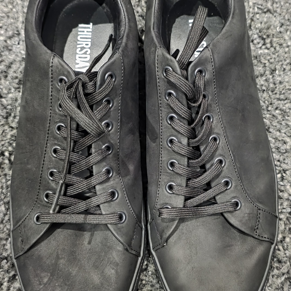 Thursday Men's Black Shoes 11.5
